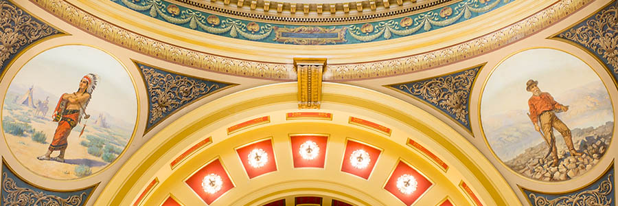 Image of the Interior of Montana State Capitol Dome