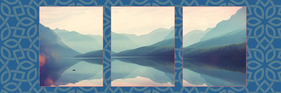 decorative image of lake in Glacier National Park