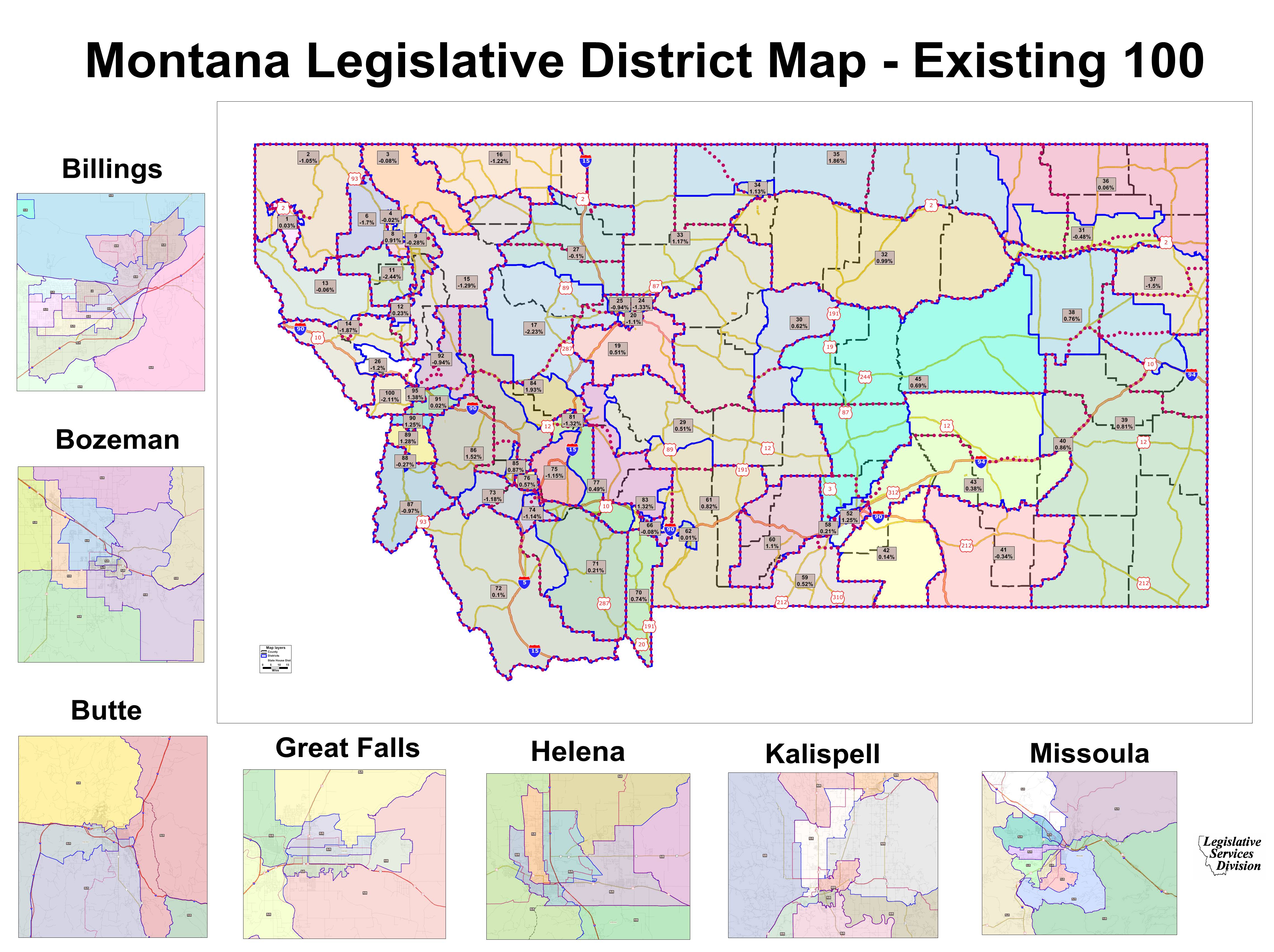 Existing Plan Montana State Legislature