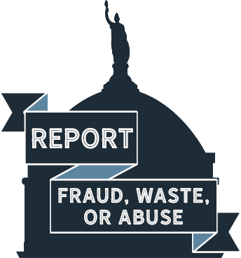 Link. Report Government Fraud, Waste, or Abuse